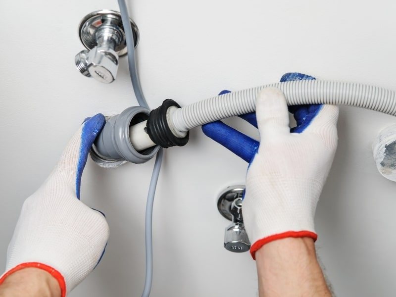 Sửa lỗi cấp nước và thoát nước máy giặt tại Hà Nội